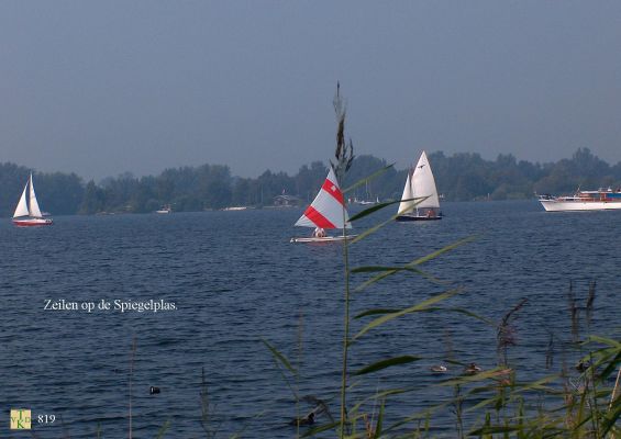 0819 Zeilen op de Spiegelplas.
 
