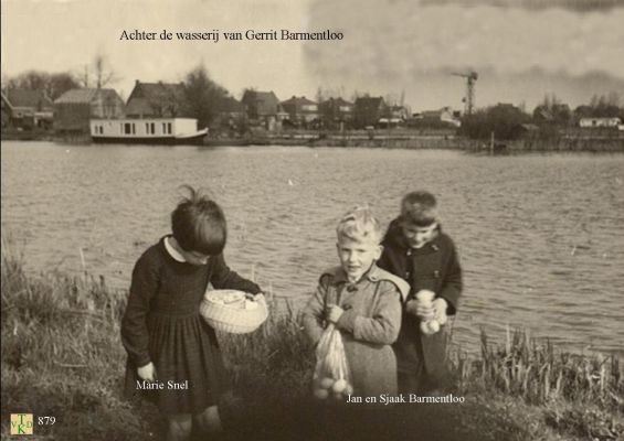 0879 Vanaf de Spiegelplas gezien. 
