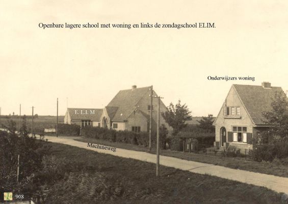 0908 Openbare Lagere school met zondagsschool 
