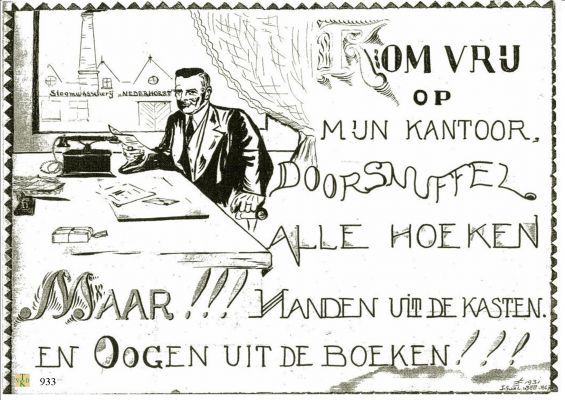 0933 Spreuk van wasserij J Snel 
