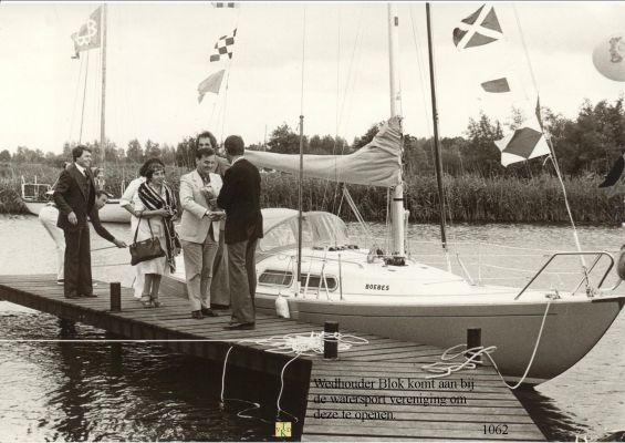 1062 Wethouder Blok opent de watersport 
