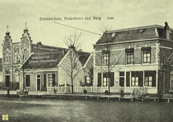 1144 L.DE UITVLUCHT R. de Voorzienigheid midden Boerderij T.Groenendaal 
