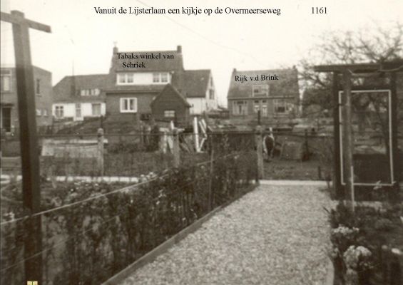 1161 Vanaf de achterkant van de Lijsterlaan.
 
