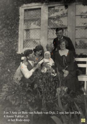 1180 In de voortuin van het Rode Dorp.

