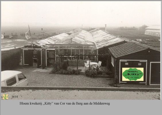 1614 Kitty bloemkwekerij. 
