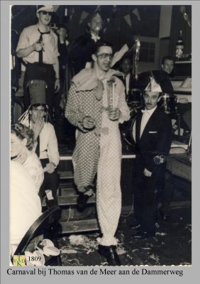 1809 Carnaval bij T v d  Meer. 
