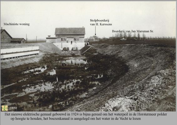 1850 Electische gemaal  
Bijna klaar voor gebruik.
