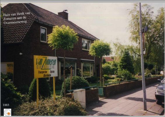 1883 Huis van H van Zomeren.
 
