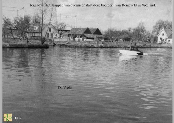 1837 Overkant van de Vecht.
