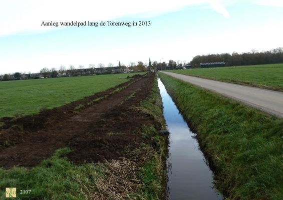 2107 
Aanleg wandelpad langs de Toren weg
