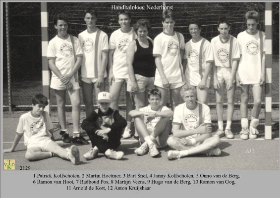 2129
Handbalploeg Nederhorst 
