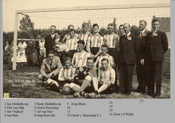 2270 V.B.O elftal.
