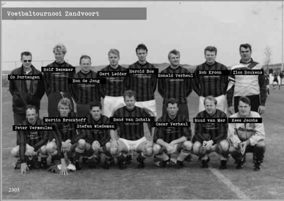 2303  
 Voetbal toernooi. 
