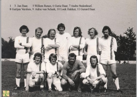 2507
 Voetbalelftal
