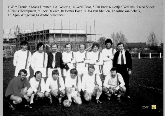 2508 
 Voetbalelftal
