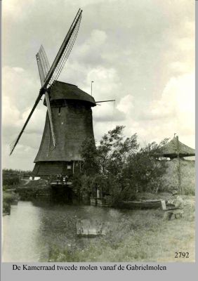 2792
2792 De Kamerraad 2e molen vanaf de Gabrielmolen
