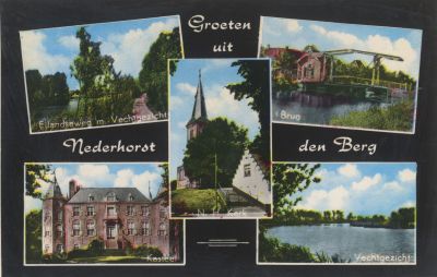 Dorpsgezichten
Groeten uit Nederhorst den Berg, dorpsgezichten
