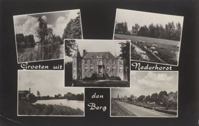 Dorpsgezichten
Groeten uit Nederhorst den Berg, dorpsgezichten
