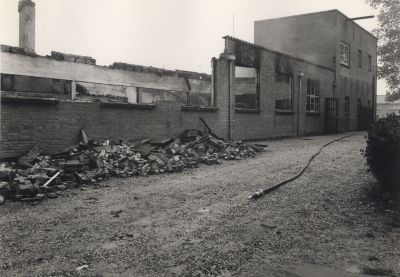 Brand-schuimrubberfabriek-Riviera
Restant van de schuimrubberfabriek 