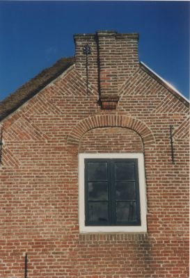 Topgevels
Topgevels woning P. Hesseling (ex Ploegstra) op de Eilandseweg 16A.
Zie uitgave : Boerderijen Werinon 51
