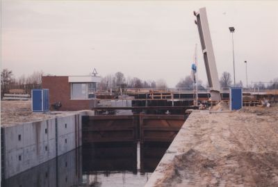 Ballastbrug
Bouw sluis verbinding Vecht met de Spiegelpolder bij de Ballastbrug 1998 1999
