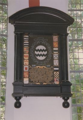 Rouwbord
Rouwbord van Agnes van Reede
