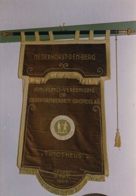 Vaandel-van-de-Jongelings-Vereniging
Vaandel van de Jongelings-Vereniging van de Gereformeerde Kerk
Trefwoorden: Gereformeerde Kerk, Jongelings