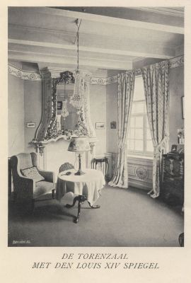 Torenzaal-met-Louis-XIV-spiegel
De Torenzaal met den Louis XIV spiegel in Kasteel Nederhorst den Berg
