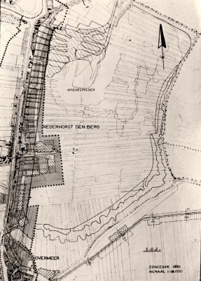 Kaartvervening-Spiegel-en-Blijkpolder
Kaart behorende bij de vergunning vervening Spiegel- en Blijkpolder.
Zie 4-9-5.
Trefwoorden: Concessie uit 1850