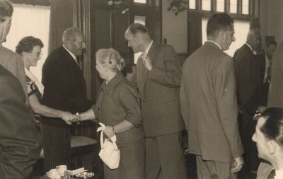 Jubileum-Wasserij-Jan-Snel
Receptie Wasserij Jan Snel.
Rechts op de rug gezien : Jaap Scherpenhuisen
