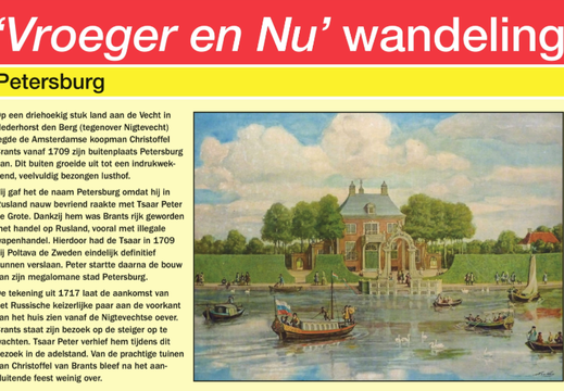 Wandelroutepunt 40 Petersburg