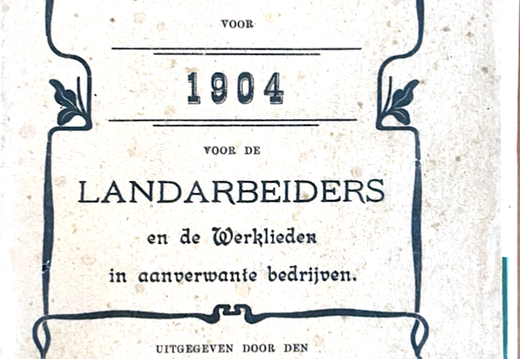 C098 Jaarboekje 1904 - landarbeiders