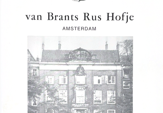 C103 van Brants Rus Hofje - Amsterdam