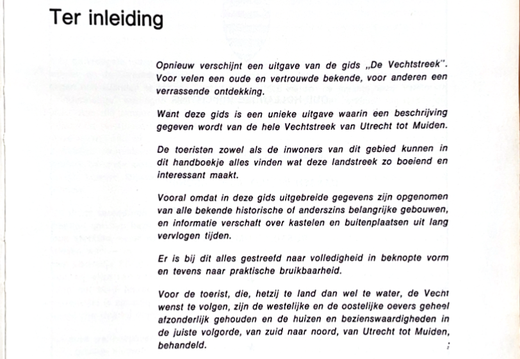 C051 De Vechtstreek- gids voor de Vechtstreek 2 van 2