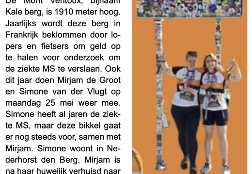 20260401 Klimmen tegen MS op de Mont Ventoux