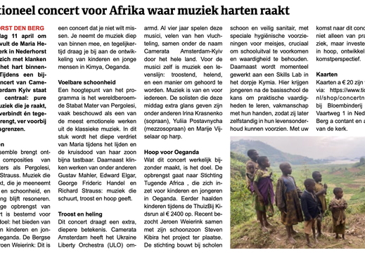 20260401 Emotioneel concert voor Afrika waar muziek harten raakt