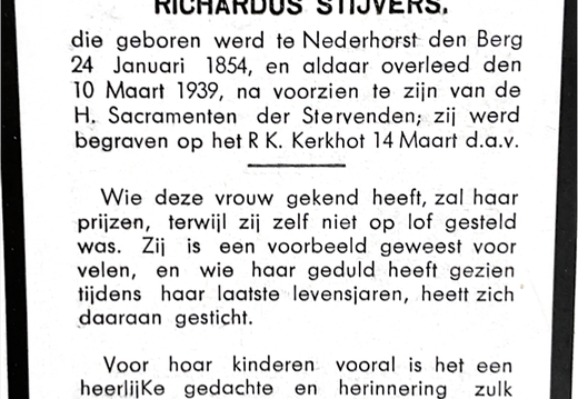 1939 Welle, Catharina Maria