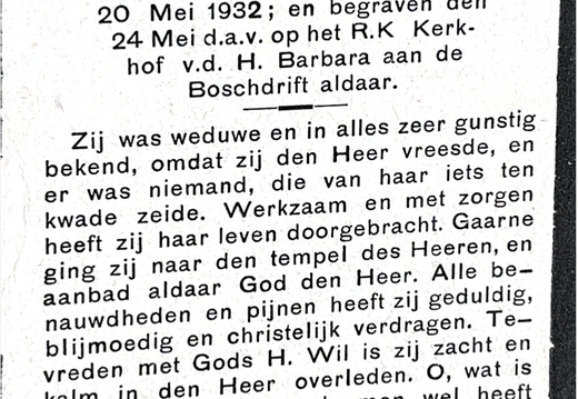 1932 Laagland, Gijsbertha Theodora