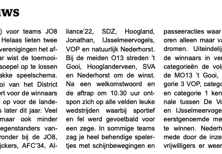 20260409 VV Nederhorst Nieuws